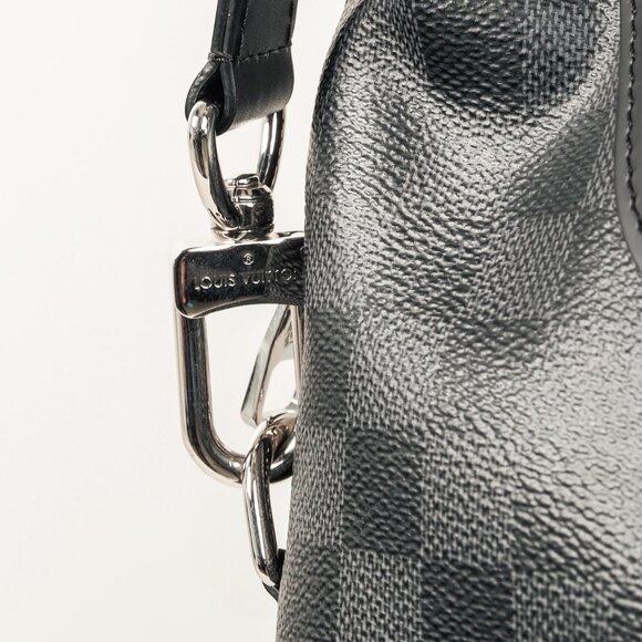 Louis Vuitton Damier Graphite Porte Documents Jour Black Briefcase Work Bag - Picture 10 of 16